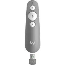 Logitech R500s Laser Presentation Remote Presenter USB Bluetooth Grau