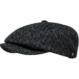 WEROR Schiebermütze Herren – Schirmmütze Flatcap Herrenmütze Cap Mütze – Herbst/Winter – WEROR-280.1 (54, 55, Anthrazit) - 54-55