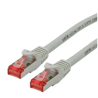 Roline Patchkabel Kat.6 S/FTP (PiMF), Component Level, LSOH, grau,