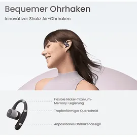 Shokz OpenFit Air schwarz