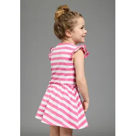Kidsworld Jerseykleid "mit Pailletten für kleine Mädchen - Kirschen oder Zitronen Motiv", Mädchen, Gr.