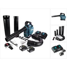 Makita DUB363PGV inkl. 2 x 6,0 Ah + DC18RD