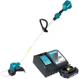 Makita DUR 189 RA Akku Rasentrimmer 18 V 300 mm Brushless + 1x Akku 2,0 Ah + Ladegerät