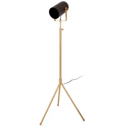 KAYOOM Stehlampe "Stehlampe Celeste 325", gold (schwarz, gold), H: 133cm, Lampen, modern, hochwertig, justierbar
