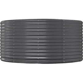 vidaXL Hochbeet 140 x 140 x 68 cm Anthrazit