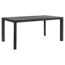 BIZZOTTO Mason Gartentisch 160 x 90 x 74 cm Anthrazit