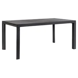 BIZZOTTO Mason Gartentisch 160 x 90 x 74 cm Anthrazit