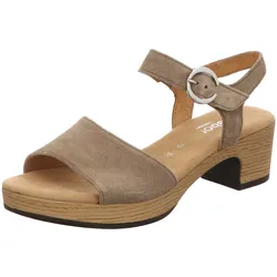Gabor Damen Sandalette Kreta in beige