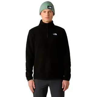 The North Face Glacier Fleece Mit Halbem Reißverschluss - TNF Black - L
