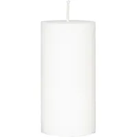 Stumpenkerzen 100x50 mm, weiß - Stearin, 50 Stunden Brenndauer | Packung (1 Stück)