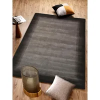 OCI DIE TEPPICHMARKE Handgeknüpfter Naturteppich ¦ grau ¦ Wolle