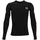 Under Armour HeatGear Armour langarm Trainingsshirt Jungen 001 black/white M 137-149 cm