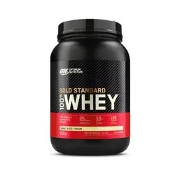 Optimum Nutrition 100% Whey Gold Standard Vanilla Ice Cream Poudre 900 g