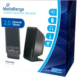 MEDIARANGE Lautsprecher - für PC - 6 Watt (Gesamt)
