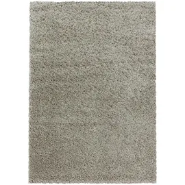 KADIMA DESIGN Teppich Wohnzimmer Hochflor Einfarbig Weich Flauschig Waschbar Strapazierfähig Schlafzimmer Natur 240x340 cm, – SPREE von Kadima Design