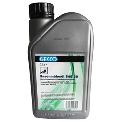 Gecco Rasenmäheröl SAE 30 1 Liter