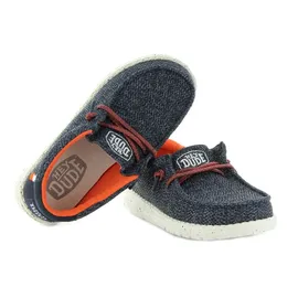 HEYDUDE Wally Kids Ocean Blue 34