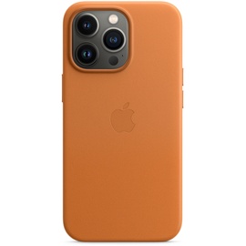 Apple iPhone 13 Pro Leder Case mit MagSafe goldbraun