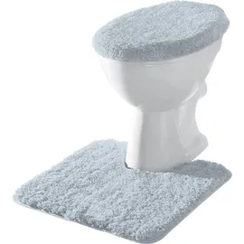 Erwin Müller Stand-WC-Set 2-teilig Rhodos in silber | Gr.: onesize