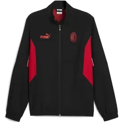 Sweatjacke PUMA "AC Milan ftblARCHIVE Jacke Herren", Herren, Gr. XL, rot (schwarz for all time rot), Obermaterial: 100% Polyester; Rumpffutter: 100% Polyester; Ärmelfutter: 100% Nylon; Taschenfutter: 100% Polyester, Sweatjacken