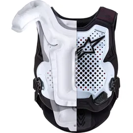 Alpinestars Brustprotektor Tech-Air MX L Weiß/Schwarz/Rot