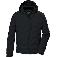 KILLTEC Herren Steppjacke mit Kapuze/Jacke ist wasserabweisend KOW 60 MN QLTD JCKT, schwarz, 3XL