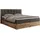 MKS Meble MKS Boxbett, Dunkelgrau, Textil, 2-Sitzer, H3, 7-Zonen, Rechteckig, 160x200 cm, Oeko-Tex®, Schlafzimmer, Betten, Boxspringbetten