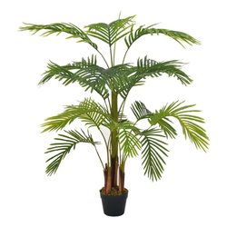 Kunstpflanze vidaXL Künstliche Pflanze Palme Kunstpflanze Deko Topfpflanze, vidaXL, Höhe 120 cm 120 cm