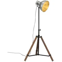 VidaXL Stehleuchte 25 W Vintage Silbern 75x75x90-150 cm E27