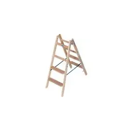 Krause Holz Stufen-Doppelleiter 2 x 4 Stufen 818317