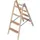Krause Holz Stufen-Doppelleiter 2 x 4 Stufen 818317