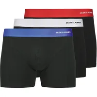 JACK & JONES 3er-Pack TRUNKS in Black | Gr.: M