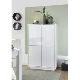 Home Affaire Highboard 91 x 145 x 43 cm Weiß