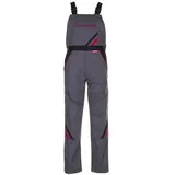 Planam Highline Herren Latzhose Schiefer schwarz rot Modell 2332 Größe 44