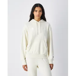 Kapuzensweatshirt CHAMPION, Damen, Gr. S (38), natl, Obermaterial: 70% Baumwolle, 30% Polyester, sportlich, Sweatshirts