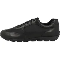 GEOX Snake 2.0 C Sneaker, Black, 42 EU