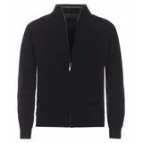 CASA MODA CASAMODA Strickjacke Basic in Schwarz XXL
