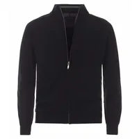 CASA MODA CASAMODA Strickjacke Basic in Schwarz XXL
