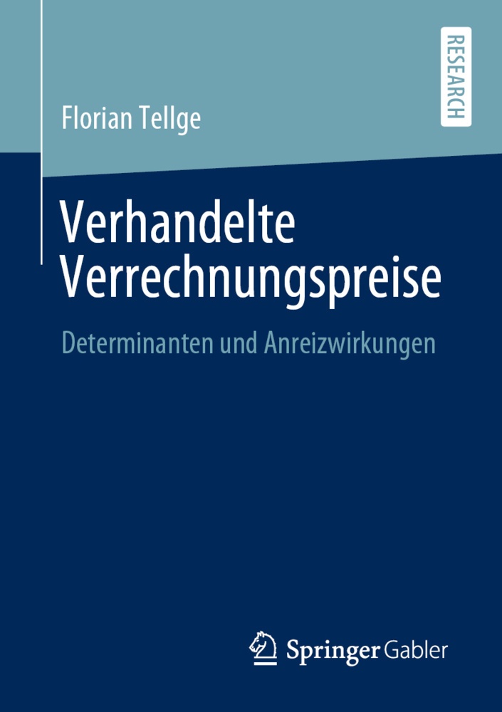 Verhandelte Verrechnungspreise - Florian Tellge  Kartoniert (TB)