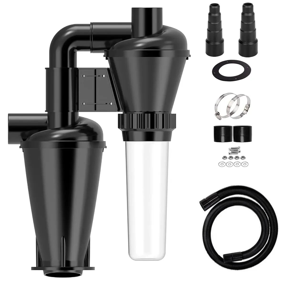 doppelte filtration und zyklon