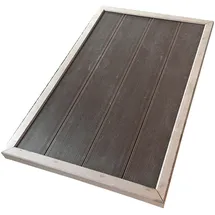 SUMMER FUN Bodenplatte Dunkelbraun 101 x 63 x 5,5 cm