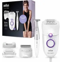 Braun Silk-épil 5 Power 5-825 weiß/lila