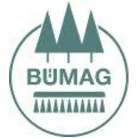 BÜMAG Rundbürste mit Spülrandreiniger 360 mm, Durchmesser 84 mm, weiß