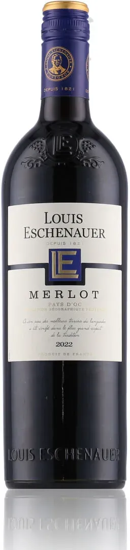 Louis Eschenauer Merlot trocken 2022 14% Vol. 0,75l