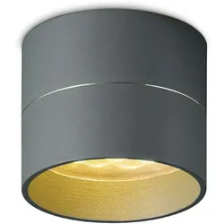 Oligo Tudor Deckenleuchte L 9,5cm | grau
