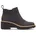 Maude Black Suede Wedge Boot Plateaustiefelette
