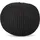 Relaxdays Pouf Baumwolle 46 x 31 x 46 cm Dunkelgrau