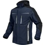 Leibwächter Sommer-Softshelljacke Herren FLEXS Gr. L marine/schwarz