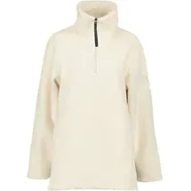 Didriksons Damen Jacke MARINA WNS HALF ZIP, Größe 44 in Weiß White Foam