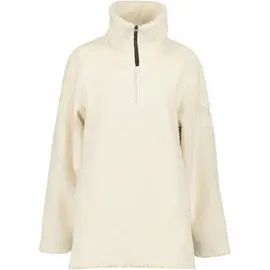 Didriksons Damen Jacke MARINA WNS HALF ZIP, Größe 44 in Weiß White Foam
